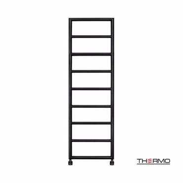 ΘΕΡΜΑΙΝΟΜΕΝΗ ΠΕΤΣΕΤΟΚΡΕΑΣΤΡΑ ΜΠΑΝΙΟΥ TEMPO 120x50 SILK BLACK